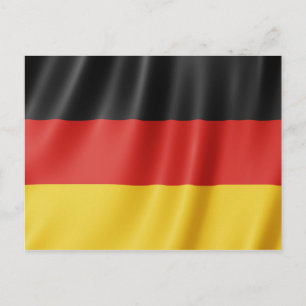 Briefkaart Duitse vlag