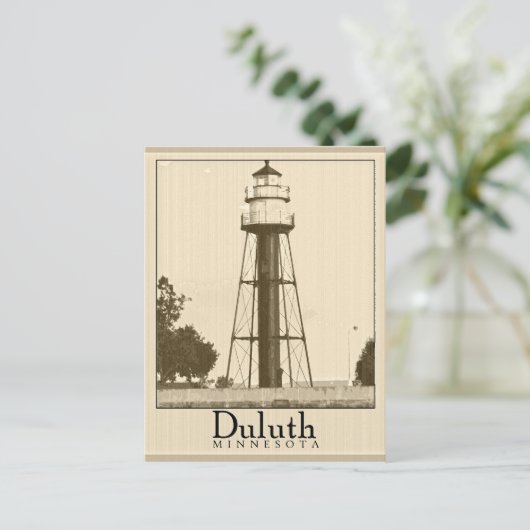 Briefkaart Duluth Minnesota (Staand voorkant)