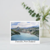 Briefkaart Dunedin, Nieuw-Zeeland (Staand voorkant)