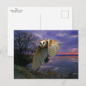 briefkaart "Dusk" (Voorkant / Achterkant)