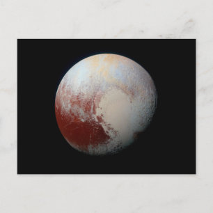 Briefkaart Dwarf Planet Pluto door NASA New Horizo