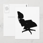 Briefkaart Eames Lounge-voorzitter (Voorkant / Achterkant)