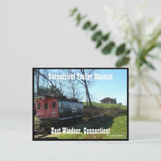 Briefkaart East Windsor (Staand voorkant)