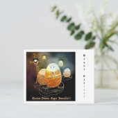 Briefkaart Easter Eggs Benedict (Staand voorkant)