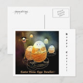 Briefkaart Easter Eggs Benedict (Voorkant / Achterkant)