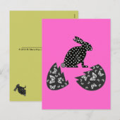 Briefkaart Easter Martzkins © 2012 M. Martz (Voorkant / Achterkant)