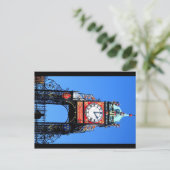 BRIEFKAART - EASTGATE CLOCK, CHESTER (Staand voorkant)