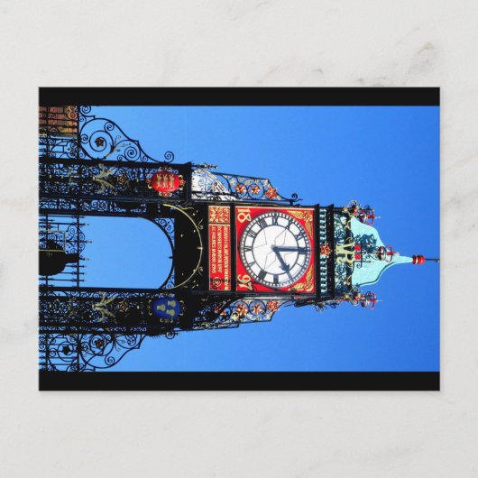 BRIEFKAART - EASTGATE CLOCK, CHESTER (Voorkant)