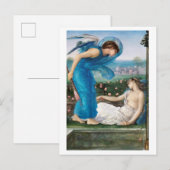 BRIEFKAART : ED. BURNE - JONES : CUPID + PSYCHE (Voorkant / Achterkant)