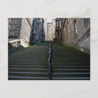 Briefkaart Edinburgh Stairs