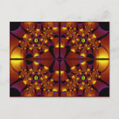 Briefkaart ~ "Een bijeenkomst van de ogen" (Voorkant)