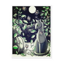 Briefkaart: Een stille discussie tussen vrienden