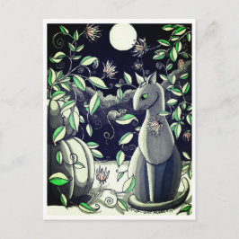 Briefkaart: Een stille discussie tussen vrienden Briefkaart