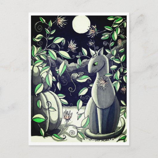 Briefkaart: Een stille discussie tussen vrienden Briefkaart (Voorkant)