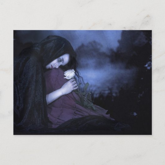 briefkaart "eenzaamheid" (Voorkant)