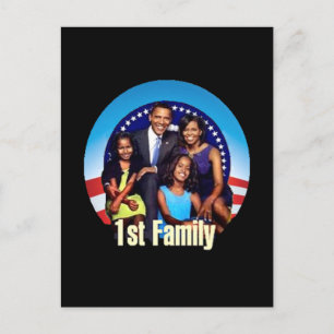 Briefkaart eerste familie