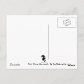 Briefkaart Eerste golf Mermaid Mini-Print (Achterkant)