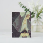 briefkaart "Eerste sneeuw" (Staand voorkant)