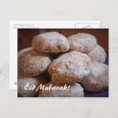 Briefkaart Eid Cookies (Voorkant / Achterkant)