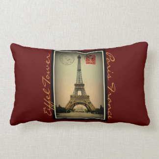  briefkaart Eiffel-toren Parijs Frankrijk-Pillow Kussen