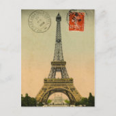 Briefkaart  Eiffeltoren (Voorkant)