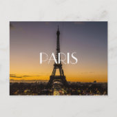 Briefkaart Eiffeltoren (Voorkant)