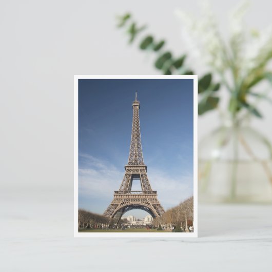 Briefkaart Eiffeltoren (Staand voorkant)