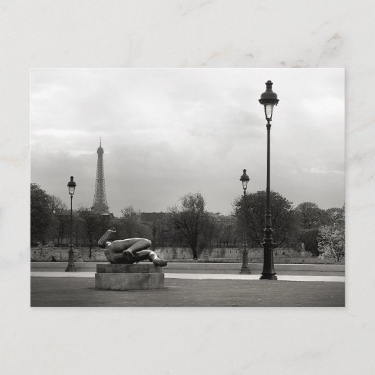 Briefkaart Eiffeltoren (Voorkant)