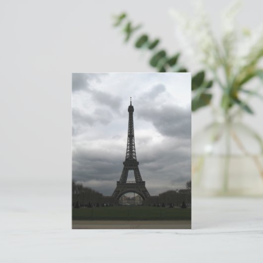 Briefkaart Eiffeltoren (Staand voorkant)