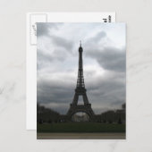Briefkaart Eiffeltoren (Voorkant / Achterkant)