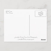 Briefkaart Eiffeltoren (Achterkant)