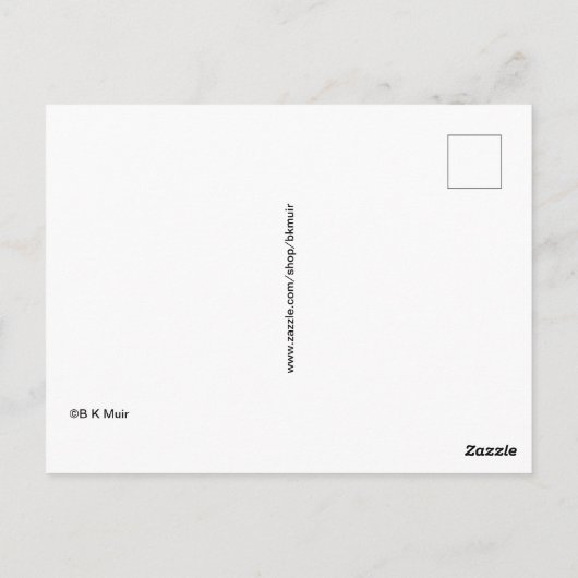 Briefkaart - Eigenaar aan kleur (Achterkant)