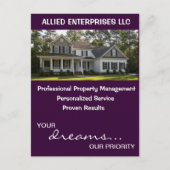 Briefkaart Eigendomsbeheer (Voorkant)