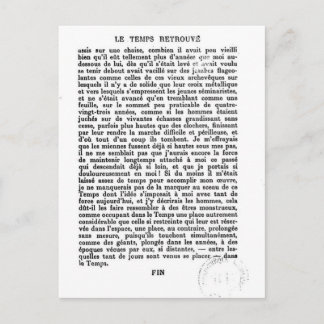 Briefkaart Eindpagina