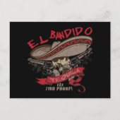 Briefkaart El Bandido Tequila (Voorkant)
