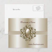 Briefkaart Elegant Pearl Gem (Voorkant / Achterkant)