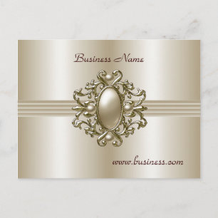 Briefkaart Elegant Pearl Gem