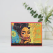 Briefkaart Empowering Faith Briefkaart (Staand voorkant)