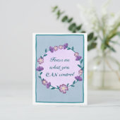 Briefkaart en werkblad in één vel! (Staand voorkant)