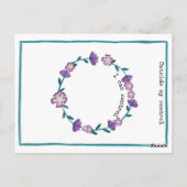 Briefkaart en werkblad in één vel! (Achterkant)