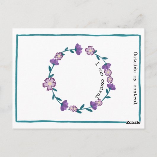 Briefkaart en werkblad in één vel! (Achterkant)