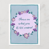 Briefkaart en werkblad in één vel! (Voorkant)