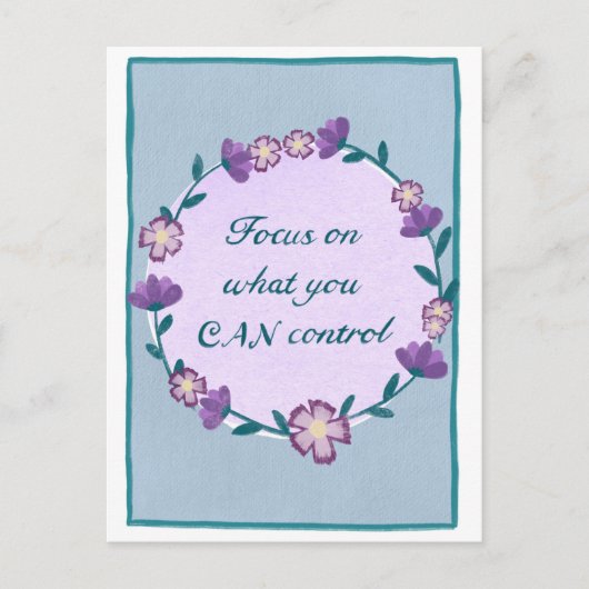 Briefkaart en werkblad in één vel! (Voorkant)