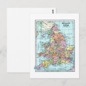 Briefkaart Engeland en Wales (Voorkant / Achterkant)