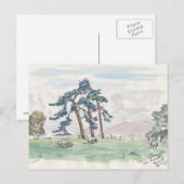 Briefkaart Engels landland (Voorkant / Achterkant)