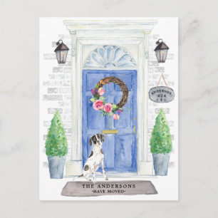 Briefkaart Engelse aanmaning voor Bewegingsaankond