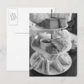 Briefkaart Engelse middag Tea (Voorkant / Achterkant)