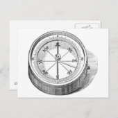 Briefkaart - Engineer Compass (Voorkant / Achterkant)