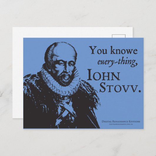 Briefkaart enquête (Voorkant / Achterkant)