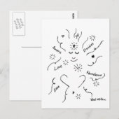 briefkaart "Envision" (Voorkant / Achterkant)